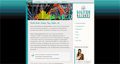 Desktop Screenshot of digiton-records.de